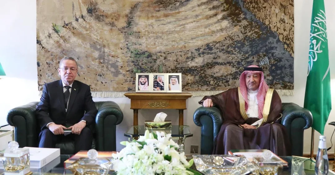 Saudi Vice Foreign Minister Meets Turkmenistan Ambassador to Bolster Ties