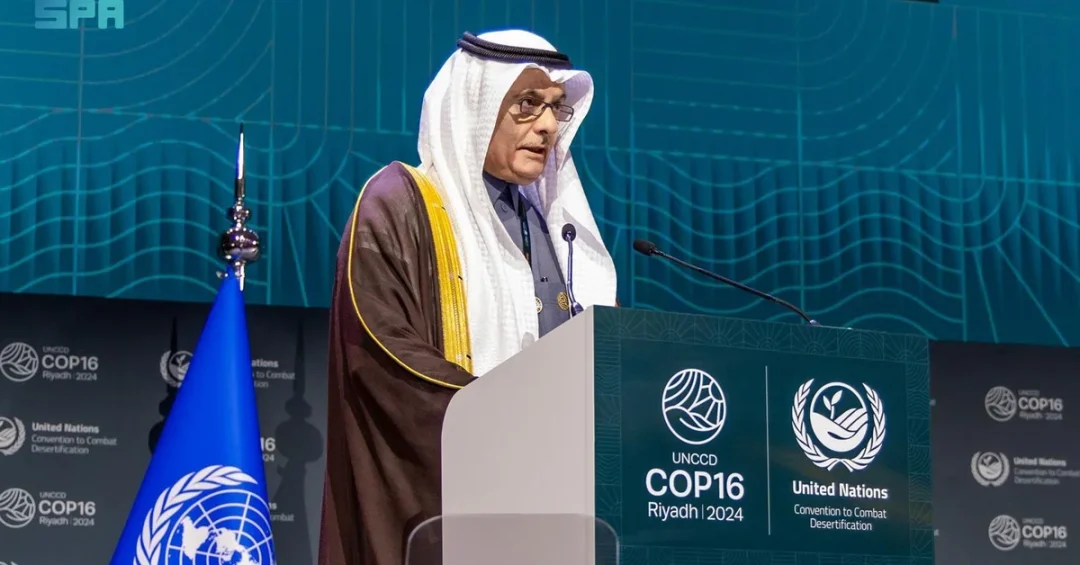 Saudi COP16 President Calls for Holistic Drought Strategies