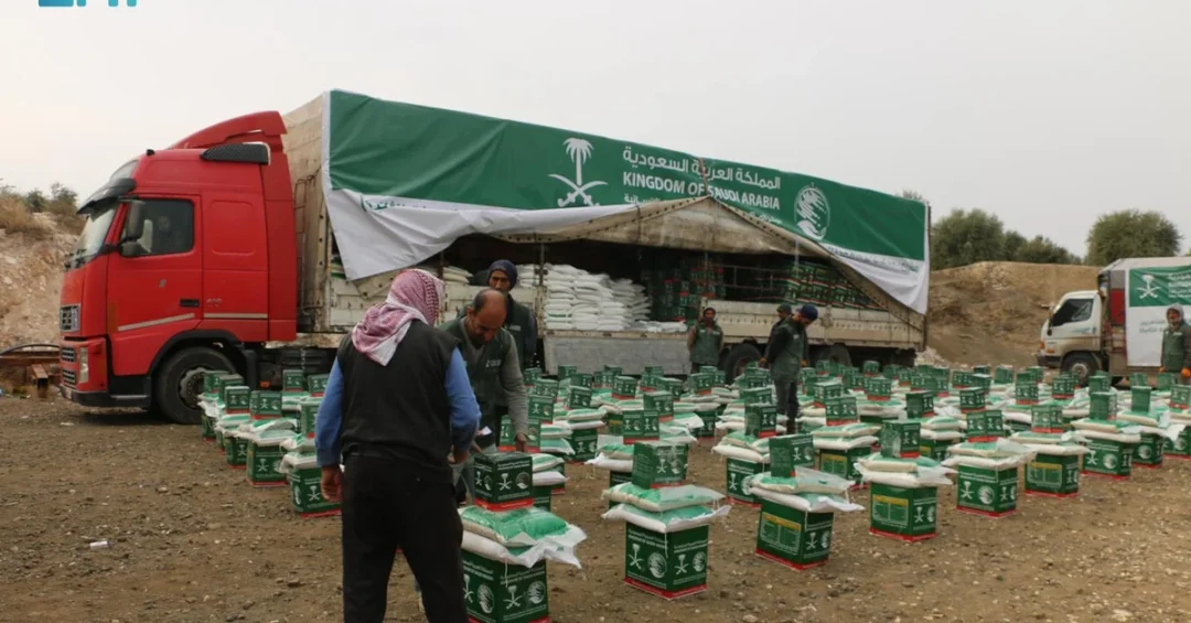 KSrelief Delivers Food and Hygiene Kits to 797 Families in Aleppo, Syria