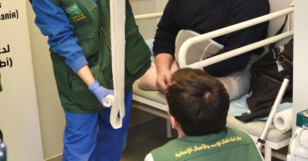 KSrelief Provides Prosthetic Limbs to Ukrainian Refugees in Poland