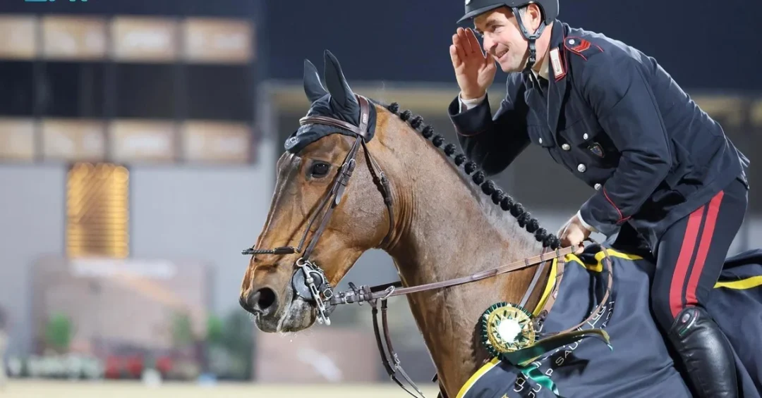 Fierce Competition at Jump Saudi Ends in Narrow Win for Gaudiano