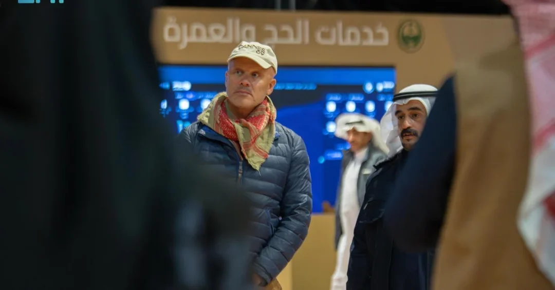 Diplomats Tour Saudi Interior Ministry Exhibition at Camel Festival