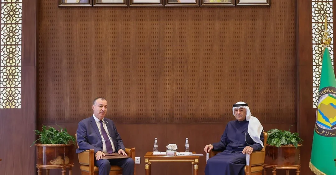 GCC Secretary General Meets Algerian Ambassador to Strengthen Ties