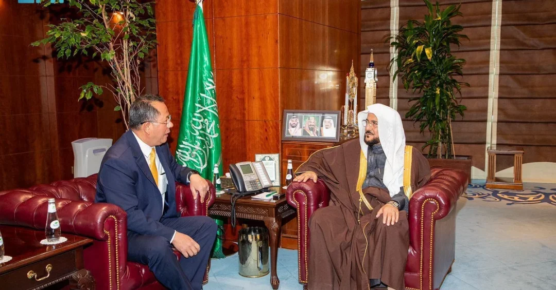 Saudi Minister Meets Thai Ambassador to Boost Religious Ties