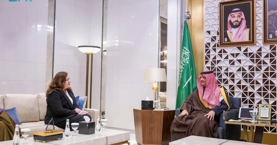 Saudi Interior Minister Meets UN Counter-Terrorism Chief in Riyadh