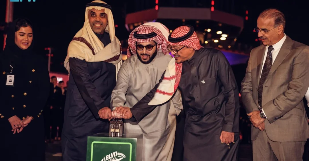 GEA Chairman, Saudia Group Head Inaugurate Boulevard Runway Zone at Riyadh Season