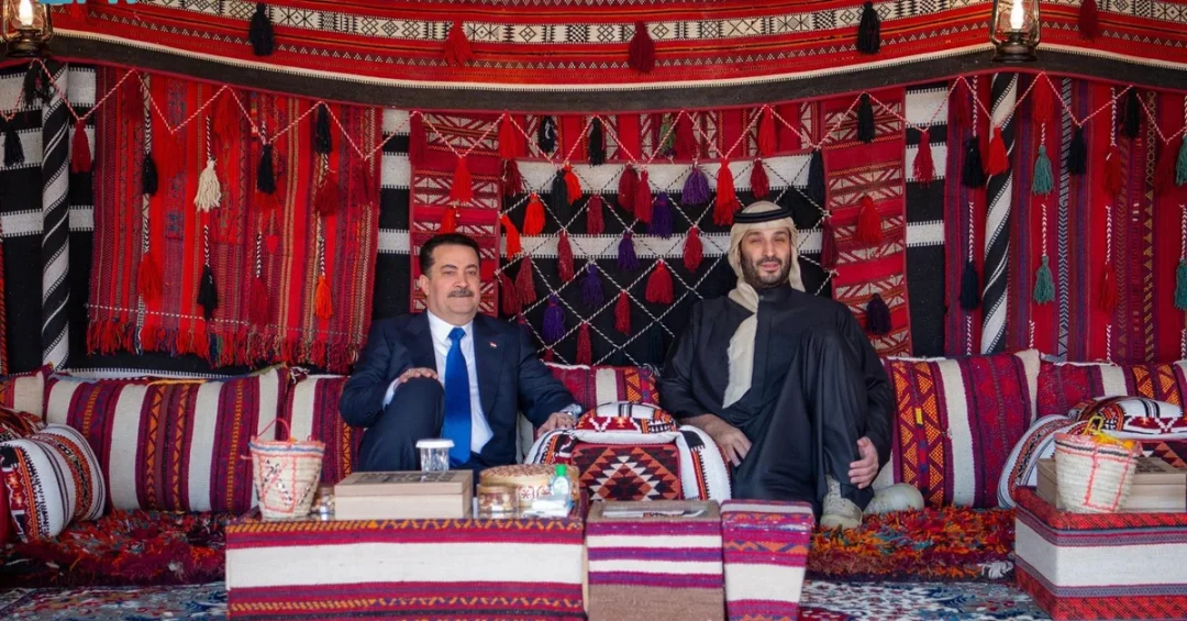 Saudi Crown Prince Meets Iraqi PM in AlUla to Bolster Ties
