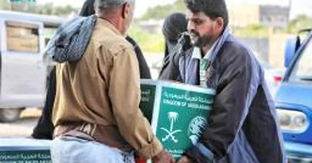 KSrelief Distributes 450 Food Baskets to 3,150 in Yemen’s Aden