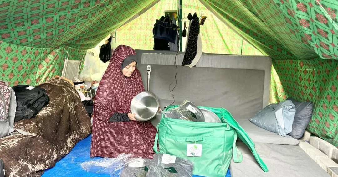 KSrelief Distributes 4,494 Shelter Kits to Gaza’s Displaced Families
