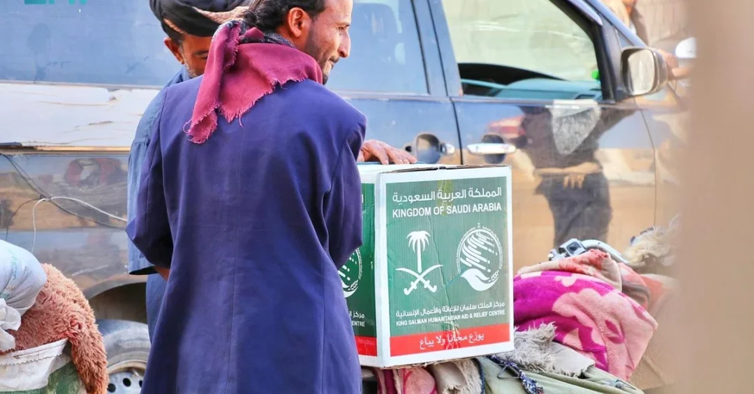 KSrelief Distributes 2,754 Food Baskets in Yemen’s Abyan Governorate