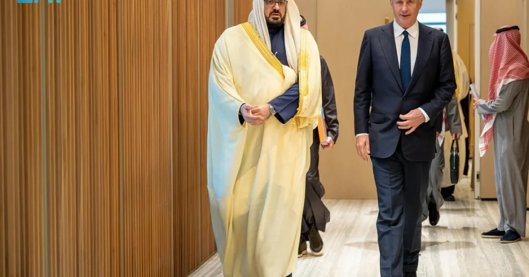 Saudi Economy Minister and BlackRock Vice Chairman Discuss Global Economy