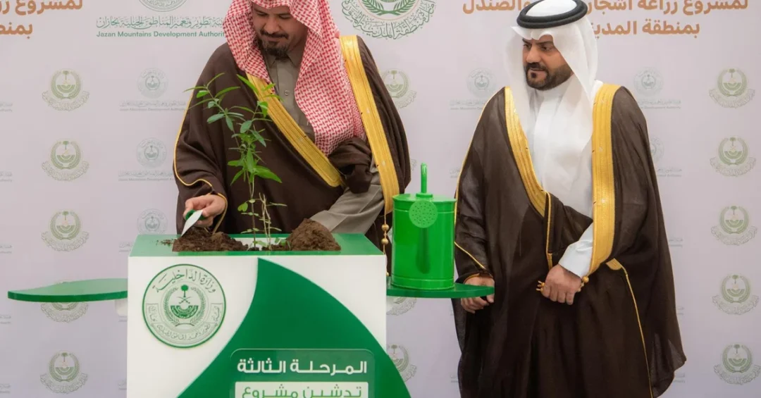 Madinah Governor Launches Oud and Sandalwood Tree Planting Project