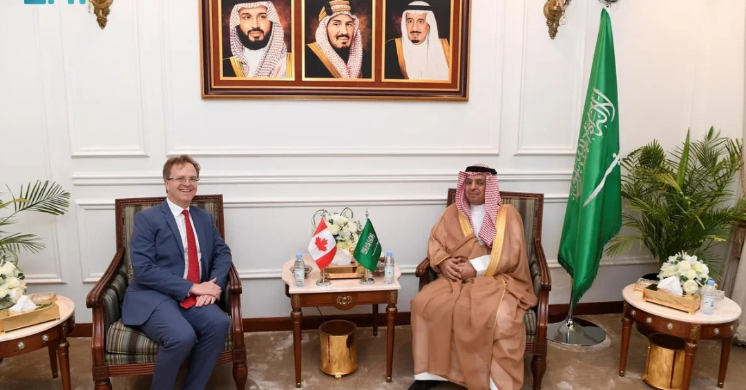Saudi Foreign Ministry Meets Canadian Ambassador in Jeddah