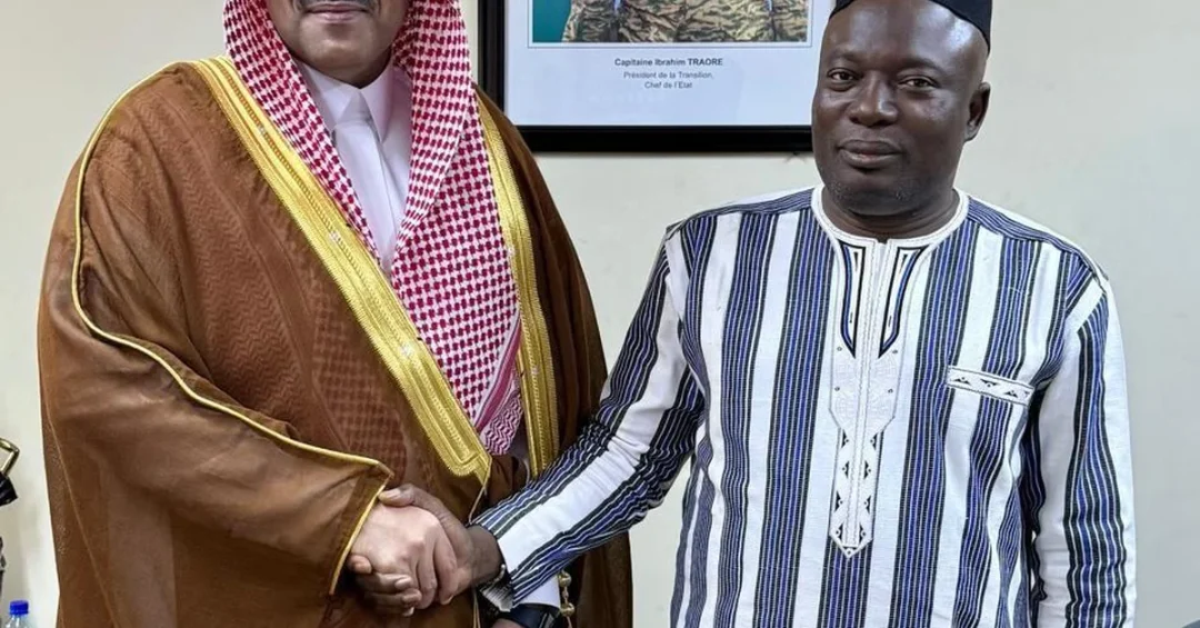 Saudi Ambassador Meets Burkina Faso Foreign Ministry Secretary-General
