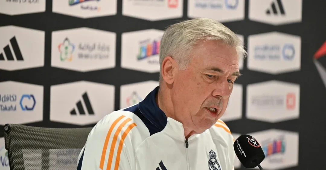 Ancelotti Confident Ahead of Spanish Super Cup Semifinal in Jeddah
