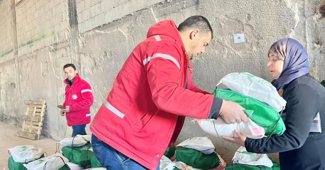 KSrelief Distributes Essential Supplies to 247 Families in Syria’s Homs