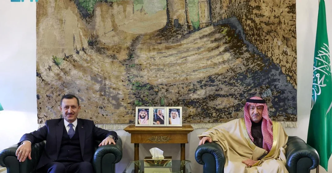 Saudi Vice Foreign Minister Meets Turkish Ambassador to Boost Ties