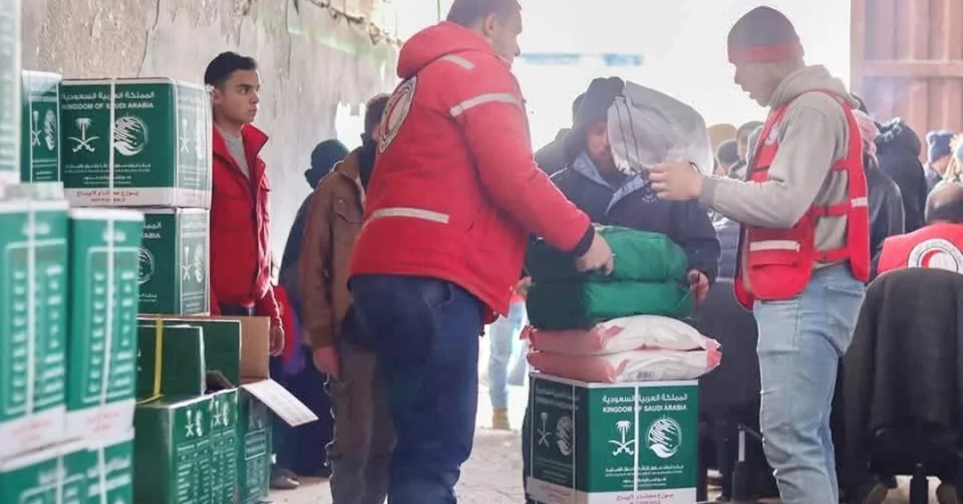 KSrelief Delivers Winter Aid to 211 Families in Syria’s Al-Rastan