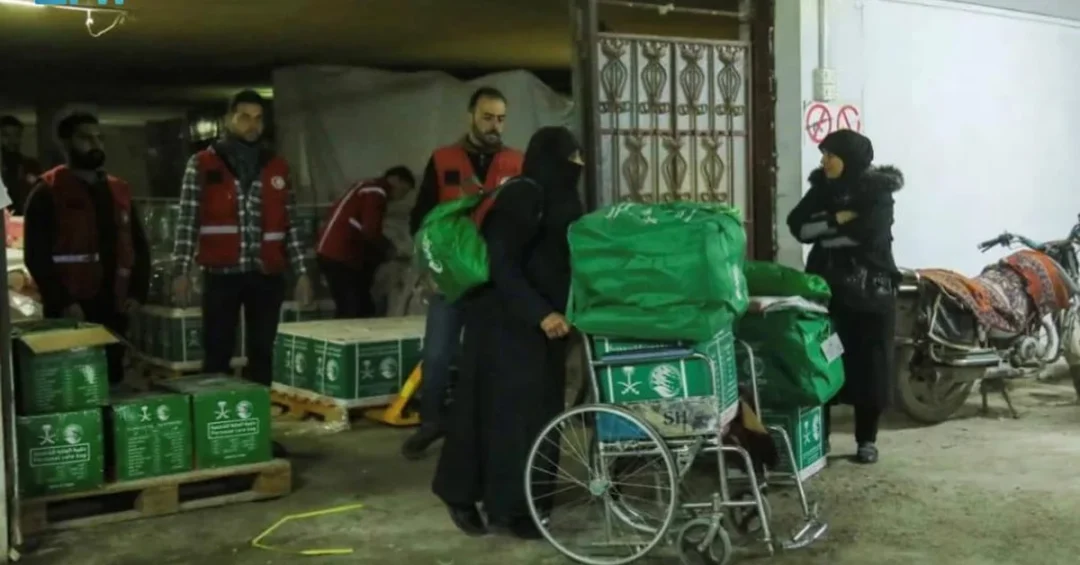 KSrelief Delivers Urgent Aid to 164 Families in Syria’s Douma City