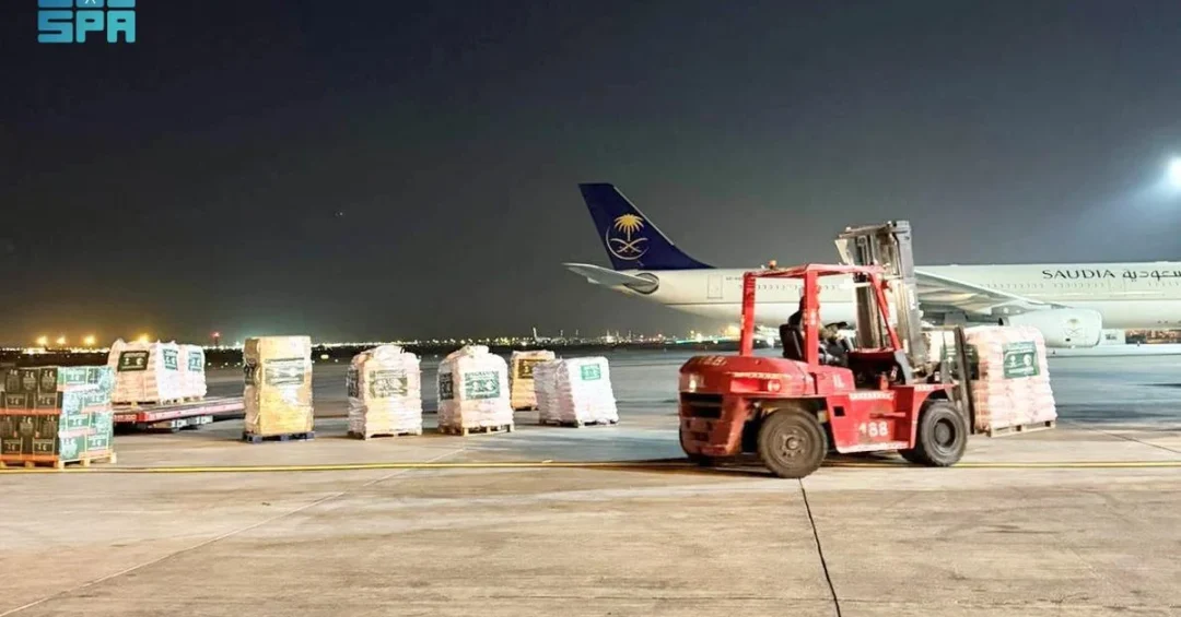 Ninth Saudi Relief Plane Departs for Syria with Urgent Humanitarian Aid