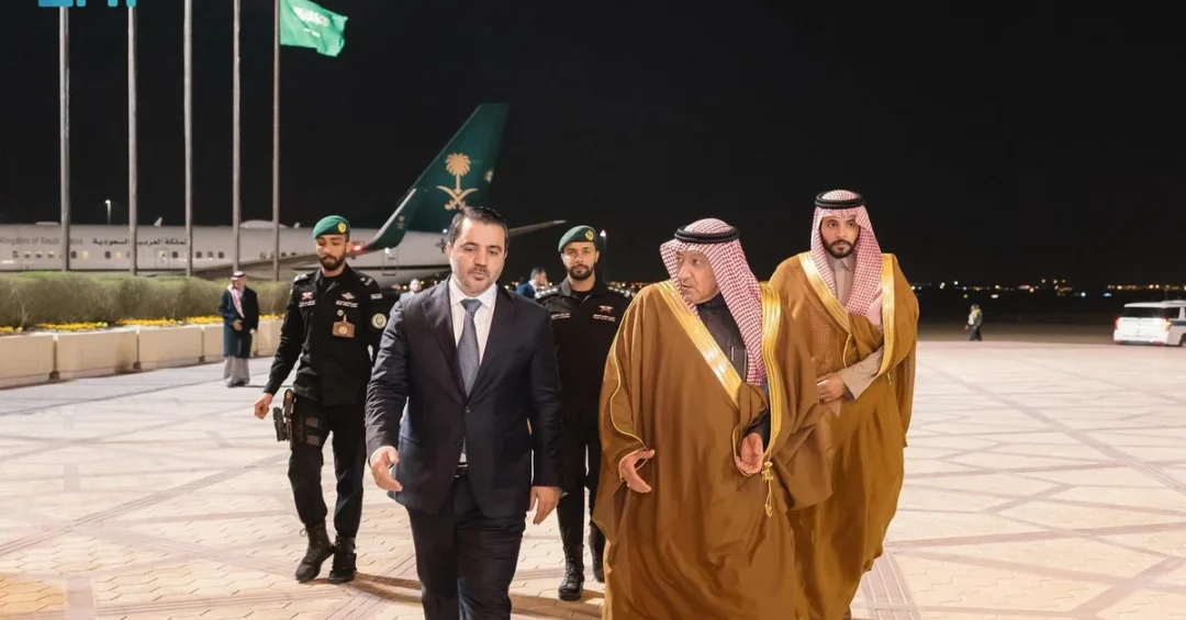 New Syrian Administration’s Foreign Minister Arrives in Riyadh for Talks