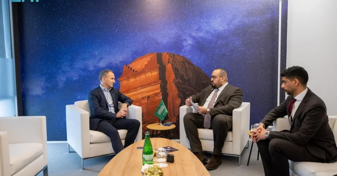 Saudi Minister and Siemens Chairman Discuss Vision 2030 at Davos