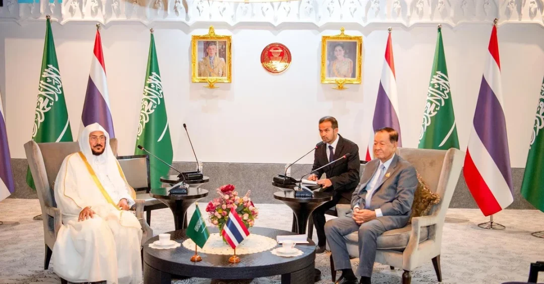 Saudi Minister Meets Thai Assembly President to Boost Interfaith Ties