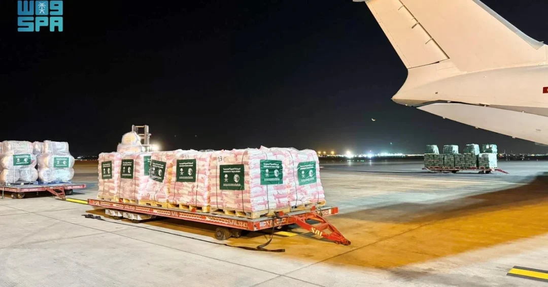 Thirteenth Saudi Relief Plane Heads to Syria with Vital Aid Supplies