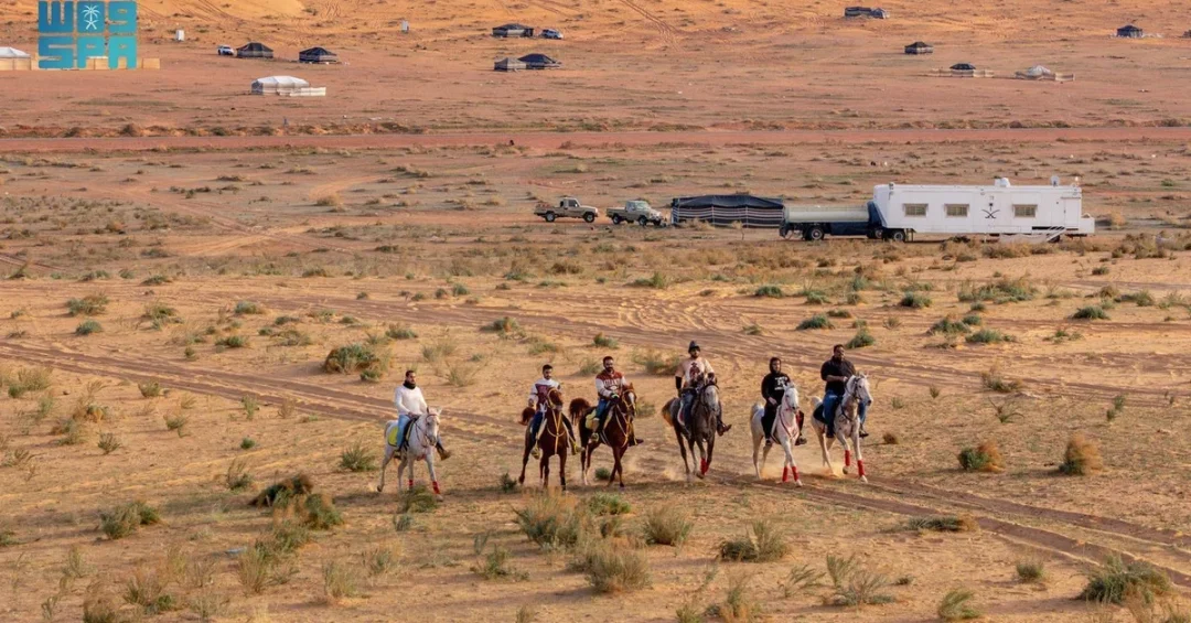 Camping Sites Boost Hiking Activity in Al-Jouf’s Spring Areas