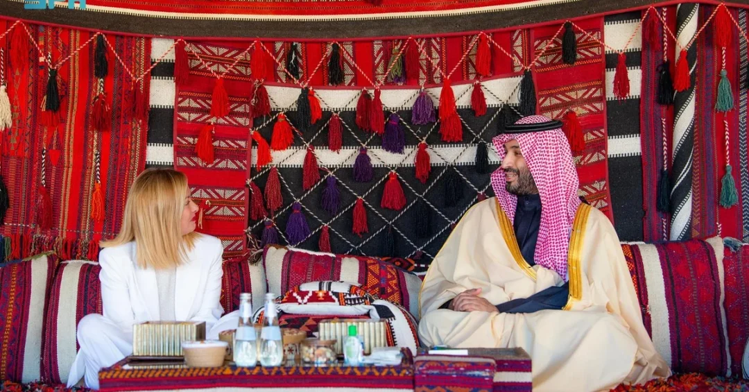 Saudi Crown Prince, Italian PM Sign Strategic Partnership Council Agreement in AlUla