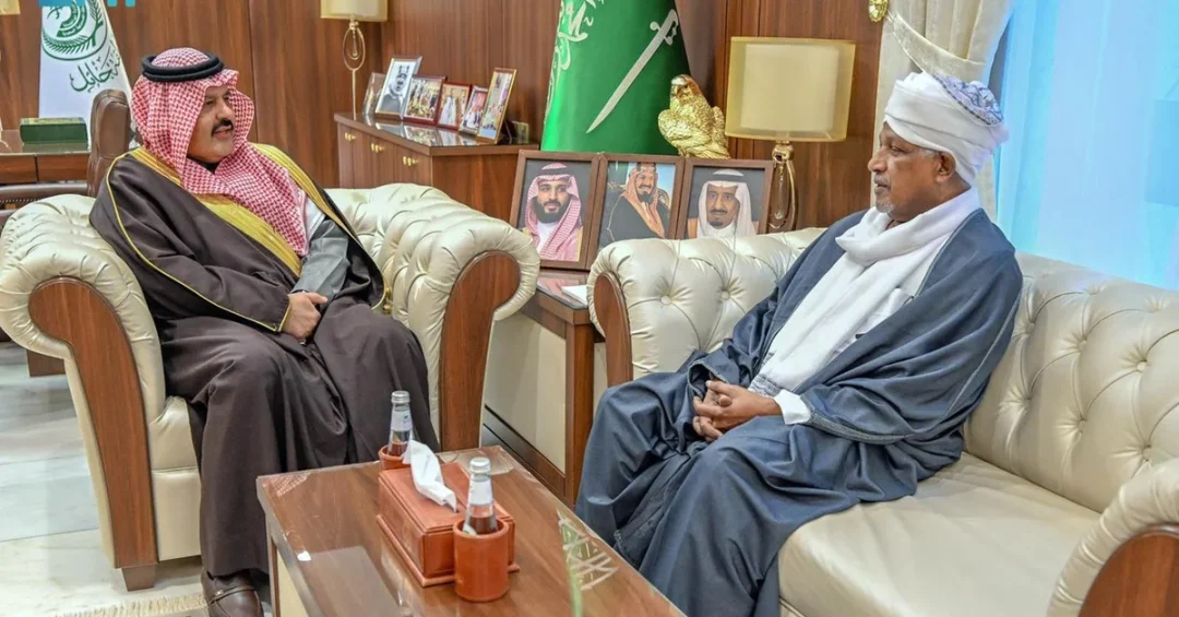 Hail Governor Meets Sudan Ambassador to Strengthen Bilateral Ties