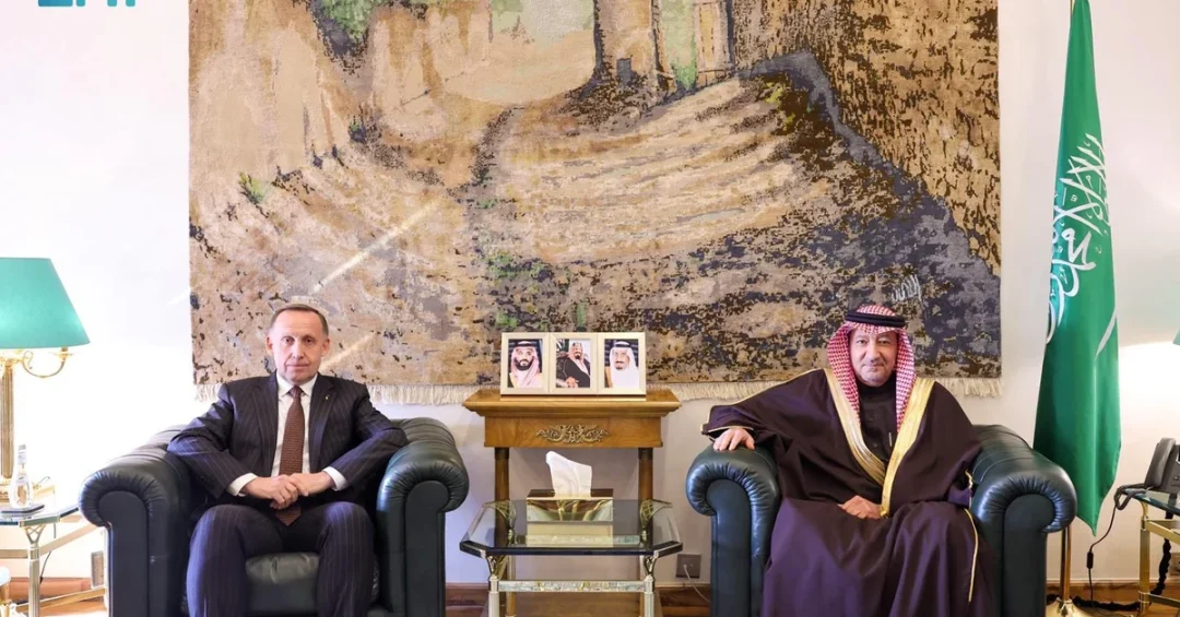 Saudi Vice Foreign Minister Discusses Bilateral Ties with Ukrainian Ambassador