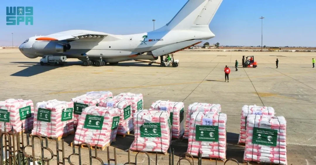 Saudi Arabia’s 15th Relief Plane Delivers Vital Supplies to Syria