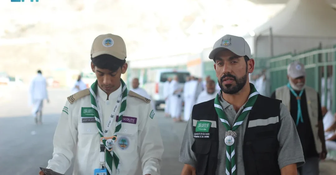 Scout Leader and Son Guide Lost Pilgrims in Makkah During Hajj