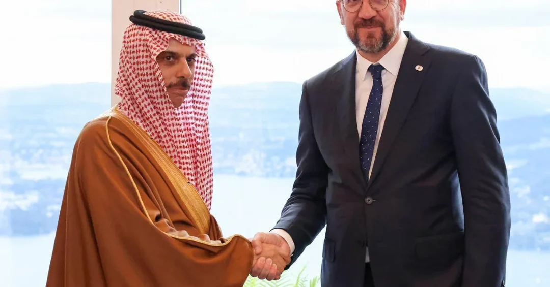 Saudi Foreign Minister and European Council President Strengthen Bilateral Ties