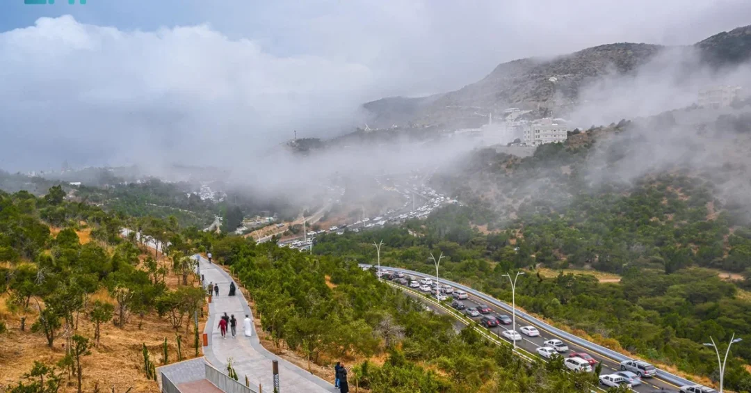 Al-Baha’s Summer Fog Enchants Visitors as Natural Spectacle Draws Tourists