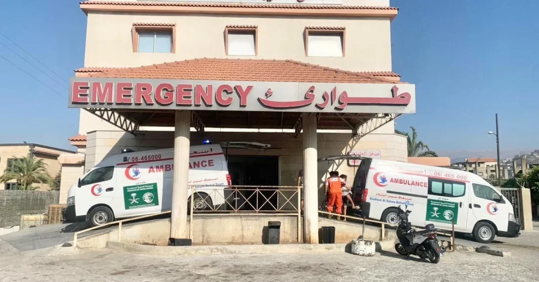 KSrelief Funded 53 Ambulance Missions in Northern Lebanon