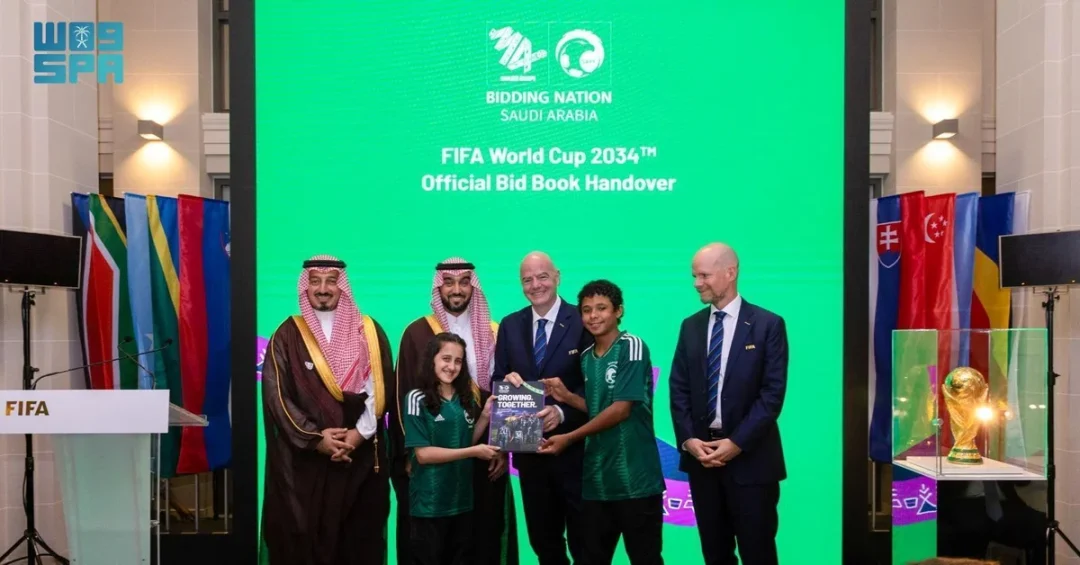 Saudi Arabia Submits Official Bid to Host FIFA World Cup 2034