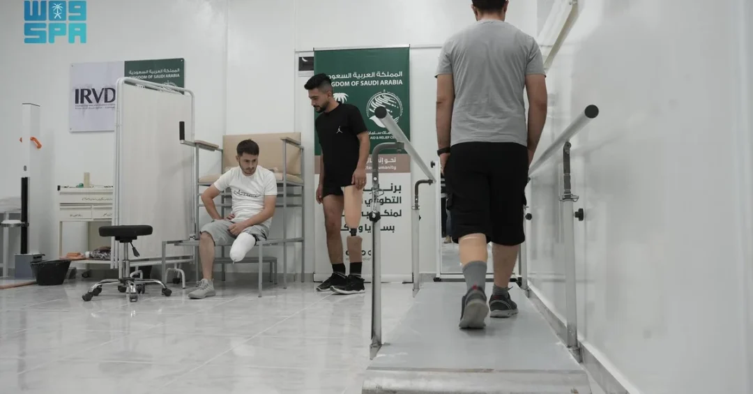 KSrelief Launches Prosthetic Limb Project for Earthquake Victims in Türkiye