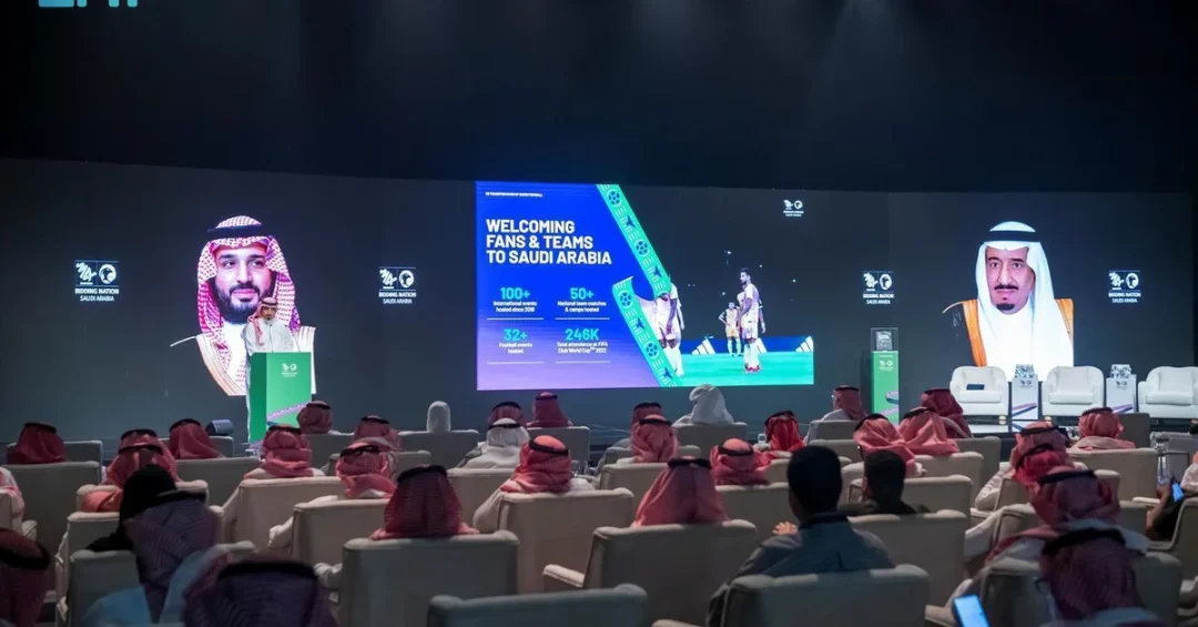 Saudi Arabia’s 2034 World Cup Bid Gains Support from Over 140 Nations