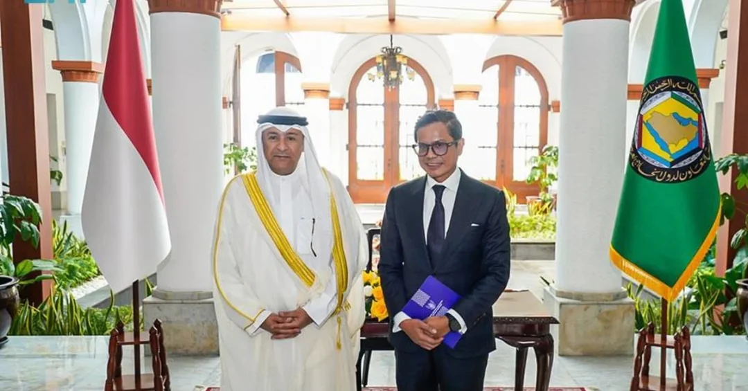 GCC Secretary General Meets Indonesian Vice Foreign Minister in Jakarta