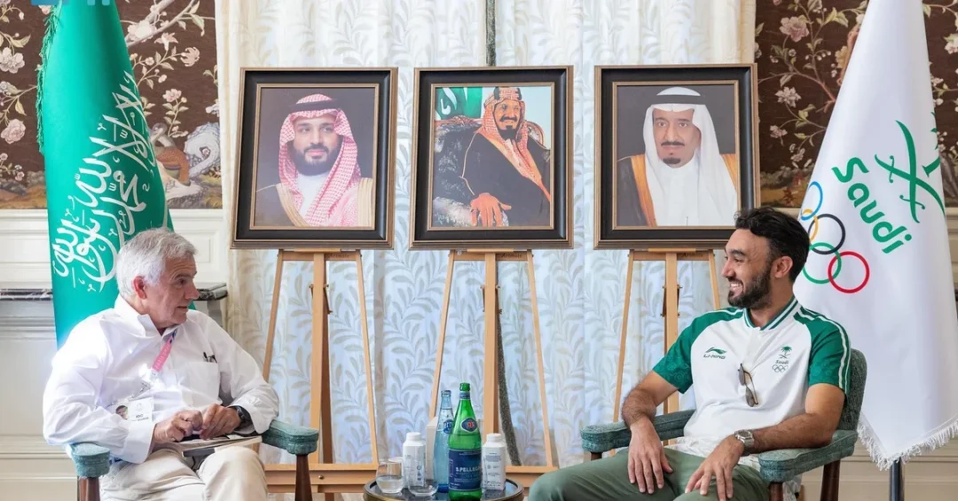 Saudi Olympic Chief Meets IOC Vice President in Paris