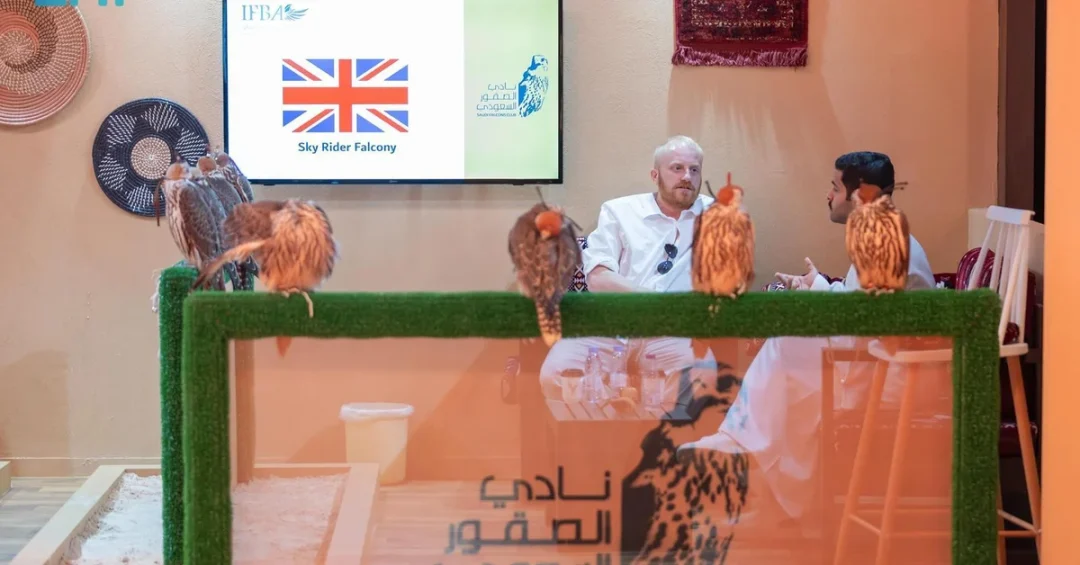 International Falcon Breeders Auction Begins in Riyadh