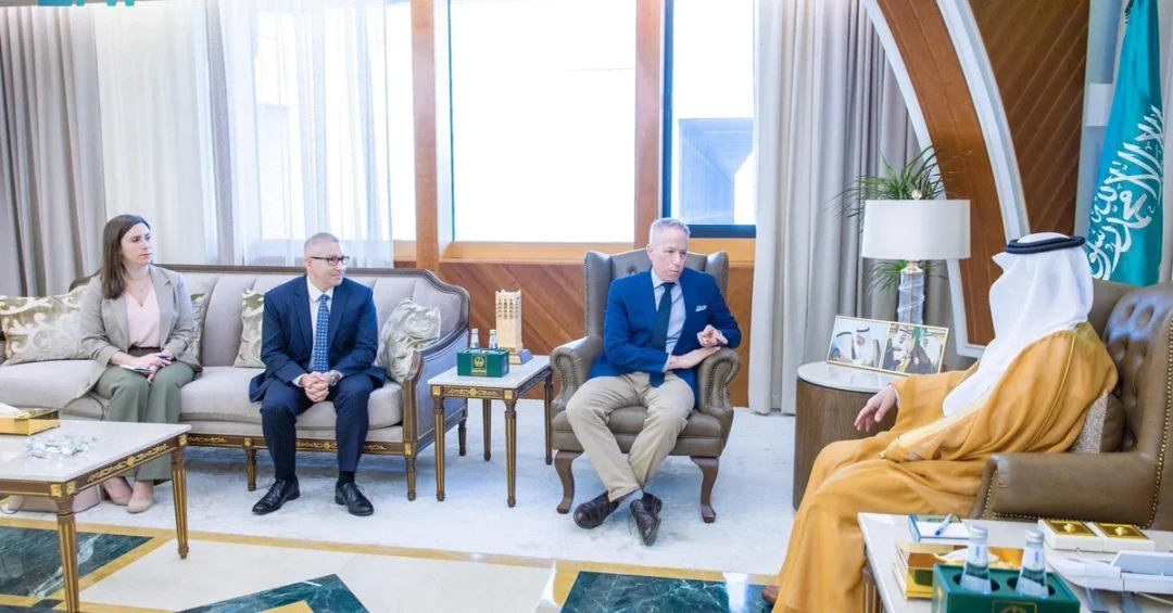 Saudi Eastern Region Governor Meets US Ambassador to Strengthen Bilateral Ties