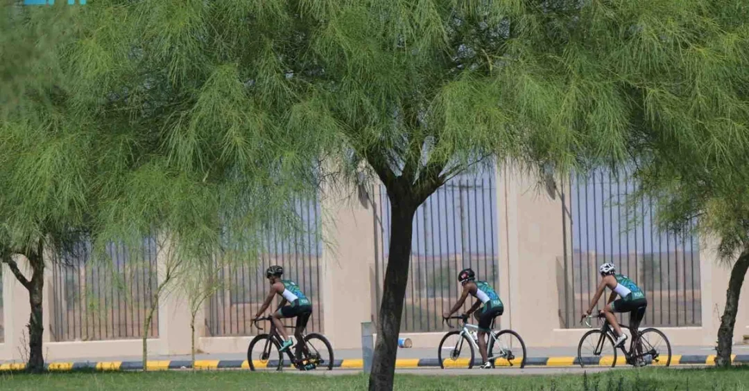 Saudi U23 Triathlon Team Trains in Tabuk for World and Asian Championships