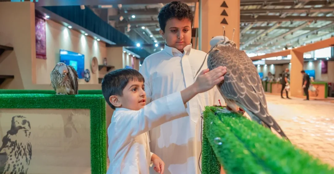 English Farm Falcon Mews Debuts at Saudi Falcon Breeders Auction 2024