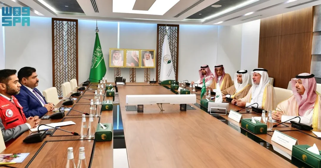 KSrelief Chief Meets Pakistan Red Crescent Chairman to Boost Aid Ties