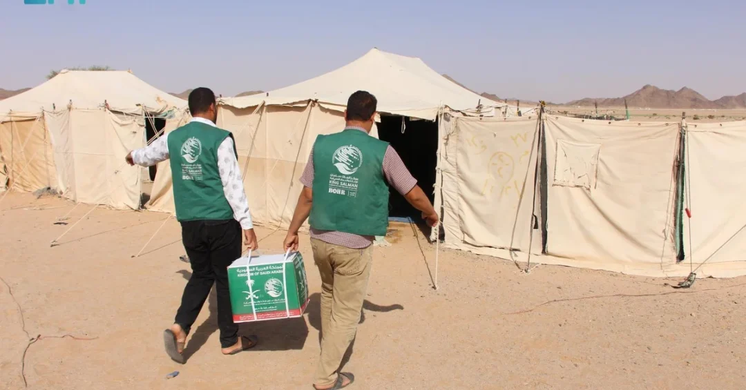 Saudi Arabia Distributes 2,539 Food Baskets to Yemen’s Al-Jawf via KSrelief