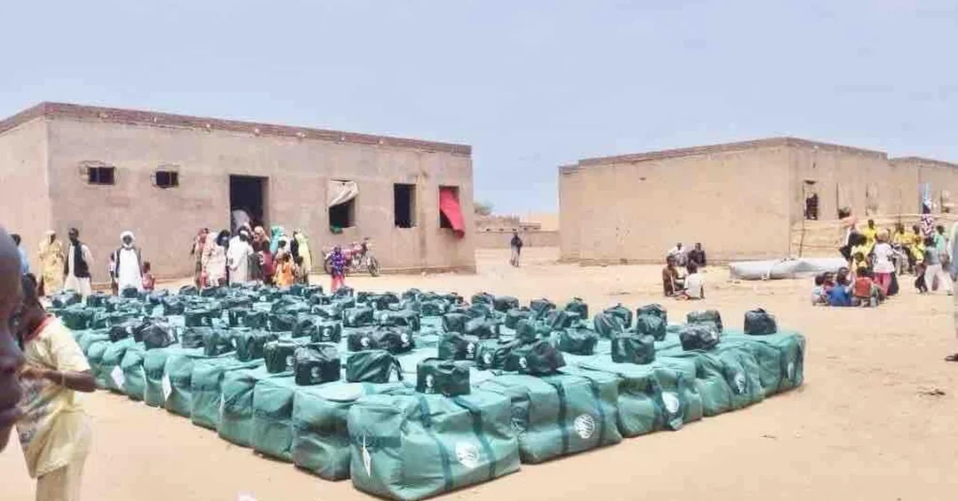 KSrelief Distributes Essential Shelter Aid to 3,611 Displaced in Sudan