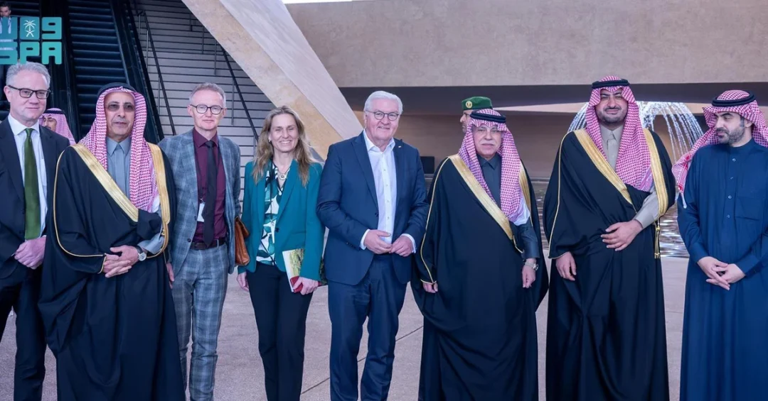 German President Visits King Salman Park, Strengthening Saudi-German Ties